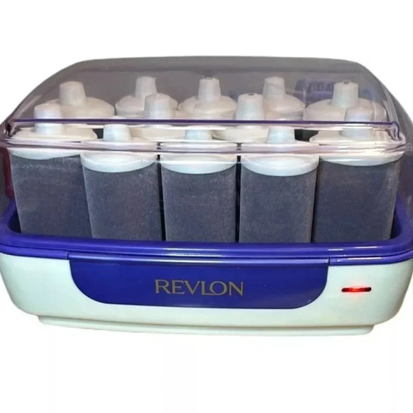 REVLON HOT ROLLERS  BOX SET LONG LASTING PROTECTIVE CURLS - Picture 3 of 10